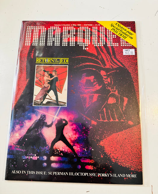 Star Wars Return of the Jedi Marquee magazine 1983