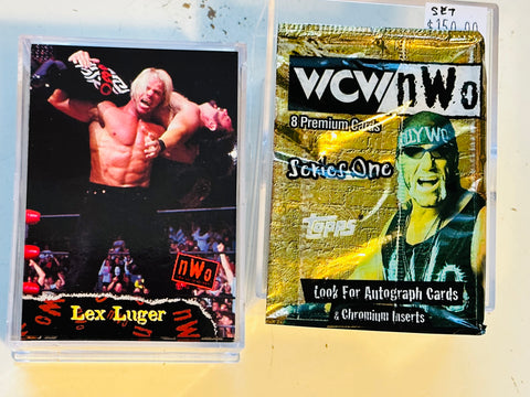 WCW wrestling series 1 rare cards set
