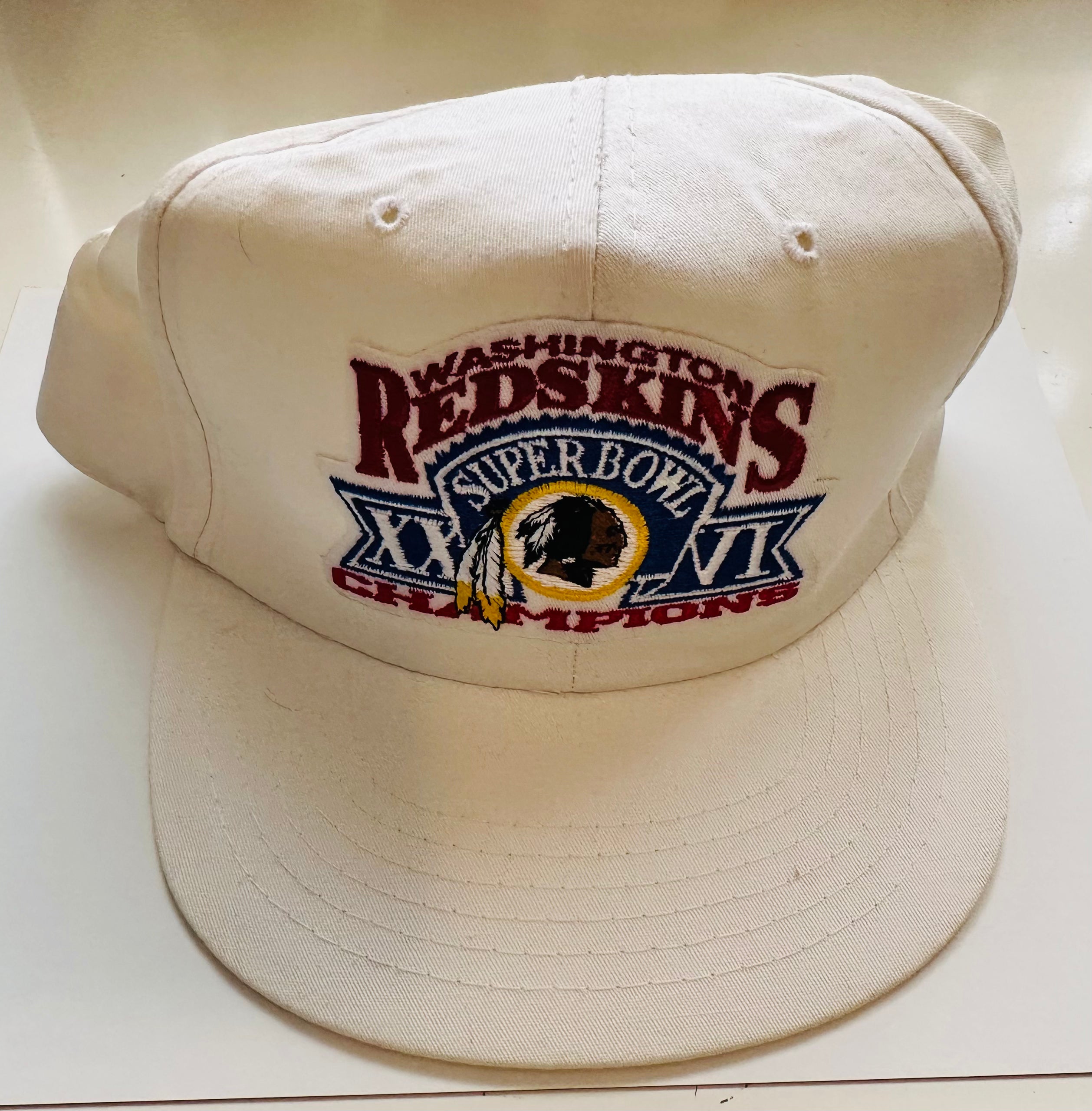 Washington Redskins Super Bowl winning hat