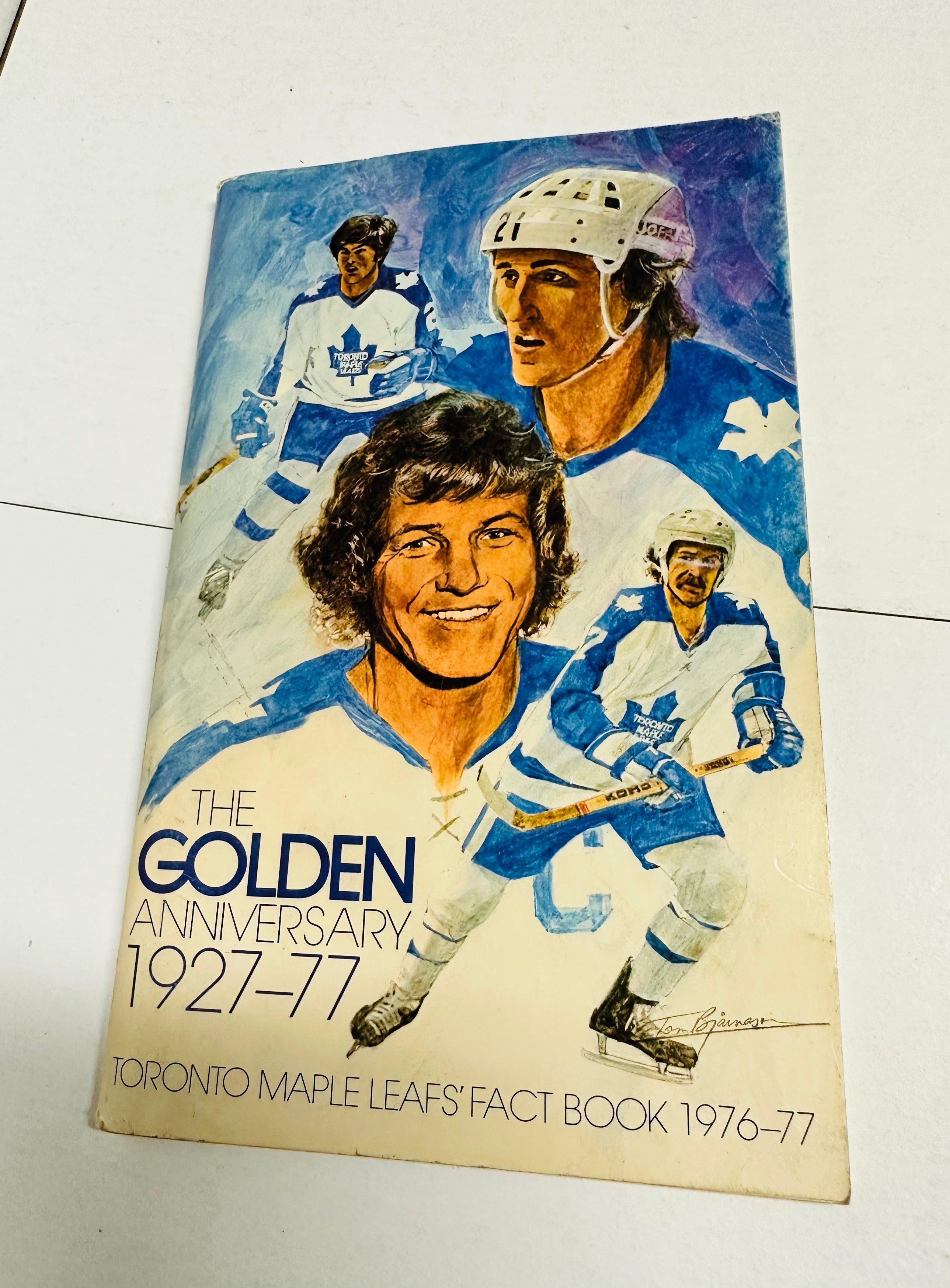 Toronto Maple Leafs hockey media guide 1976-77