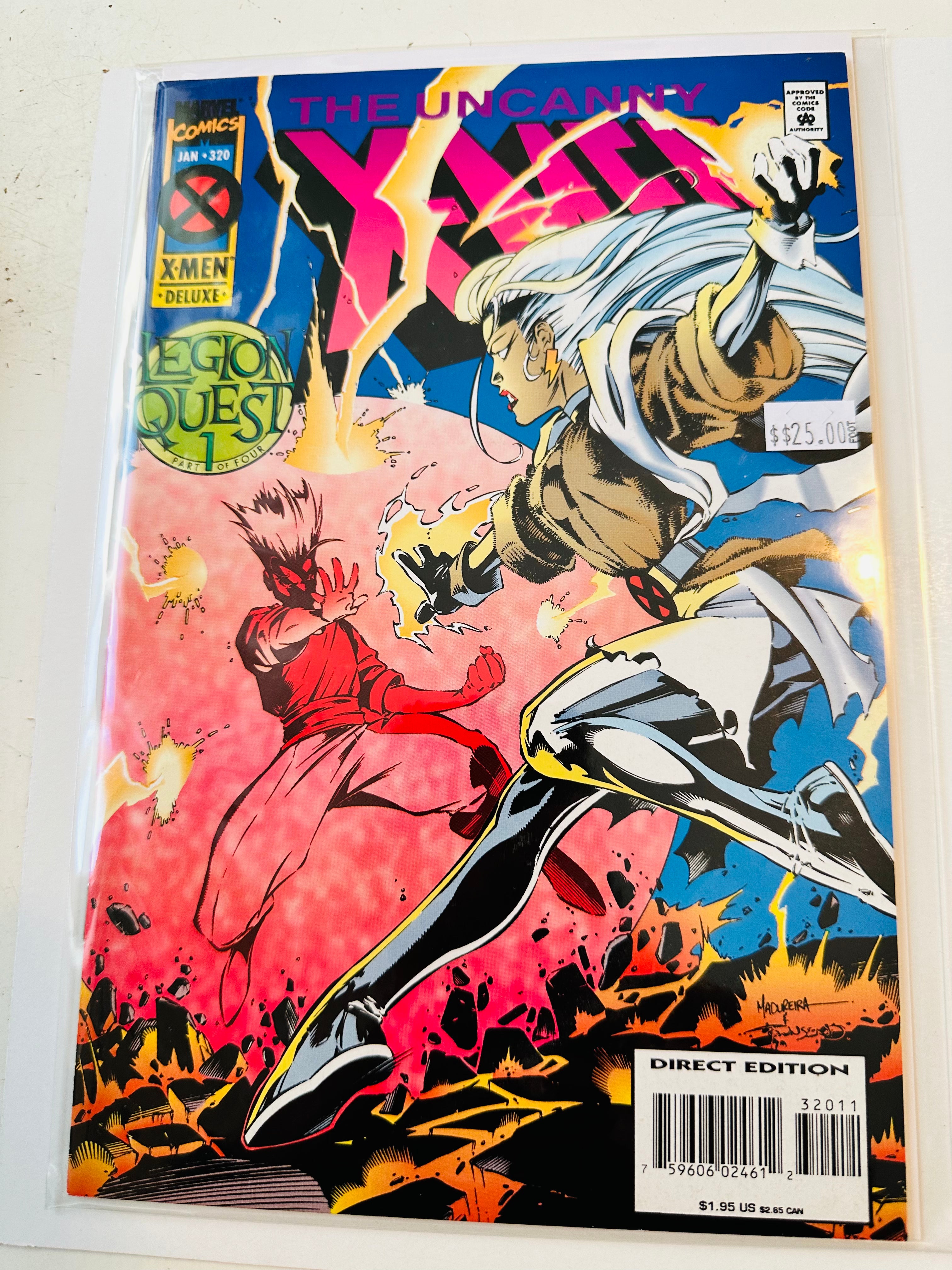 X-Men #320 Legion Quest high grade comic book