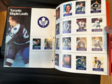1974-75 NHL Action Players complete stickers set in book