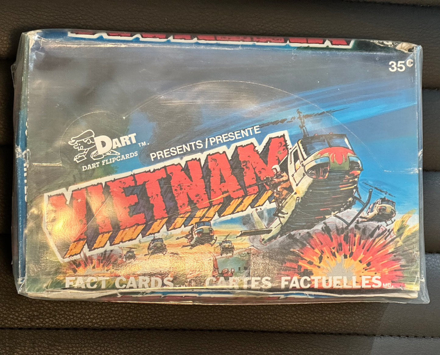 Vietnam cards rare unopened box 1989