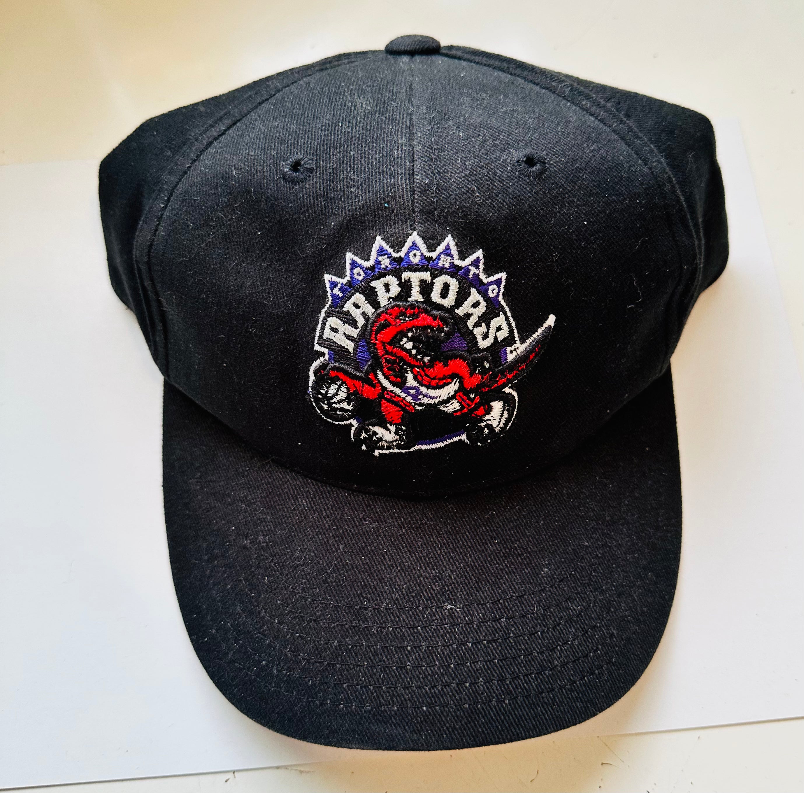 Toronto Raptors basketball first year snap back hat 1995