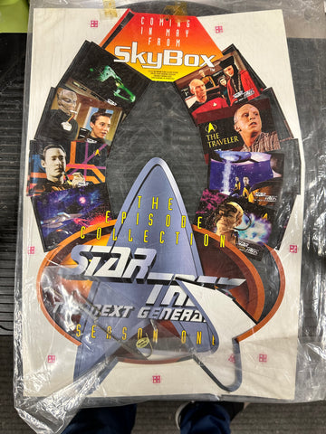 Star Trek Next Generation TV show rare advertisement mobile 1994