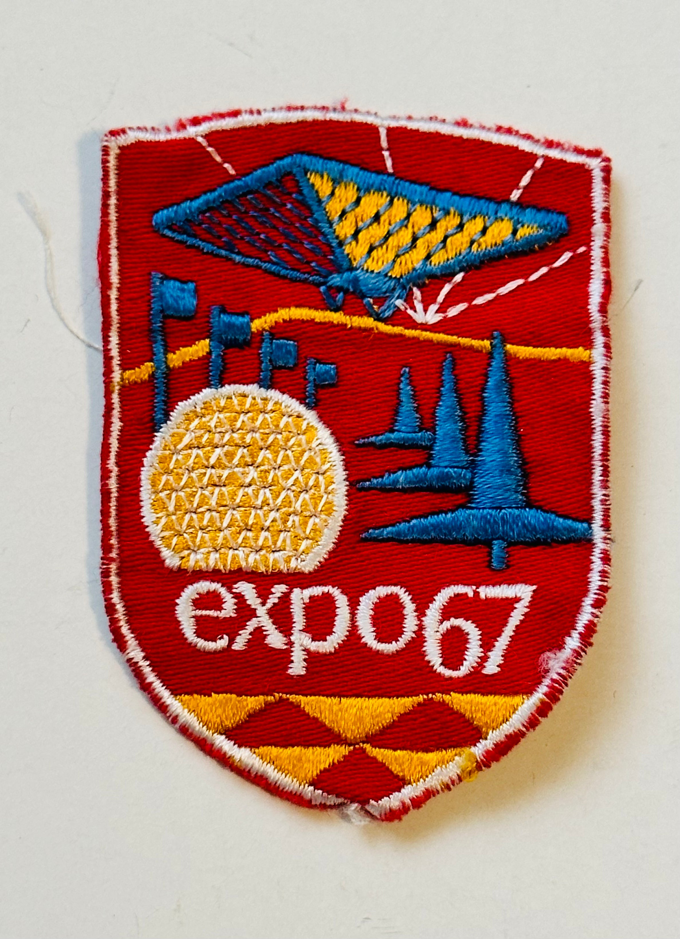 Expo 1967 original vintage patch 1967