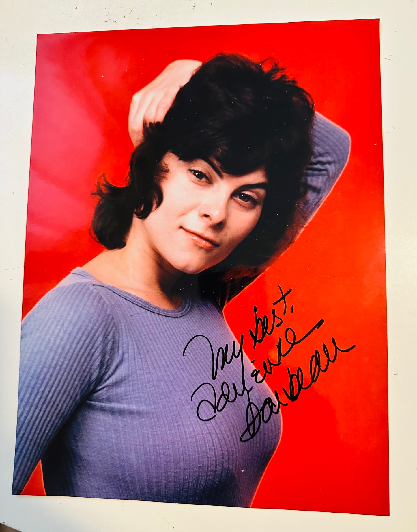 Adrienne Barbeau rare autograph 8x10 photo with COA