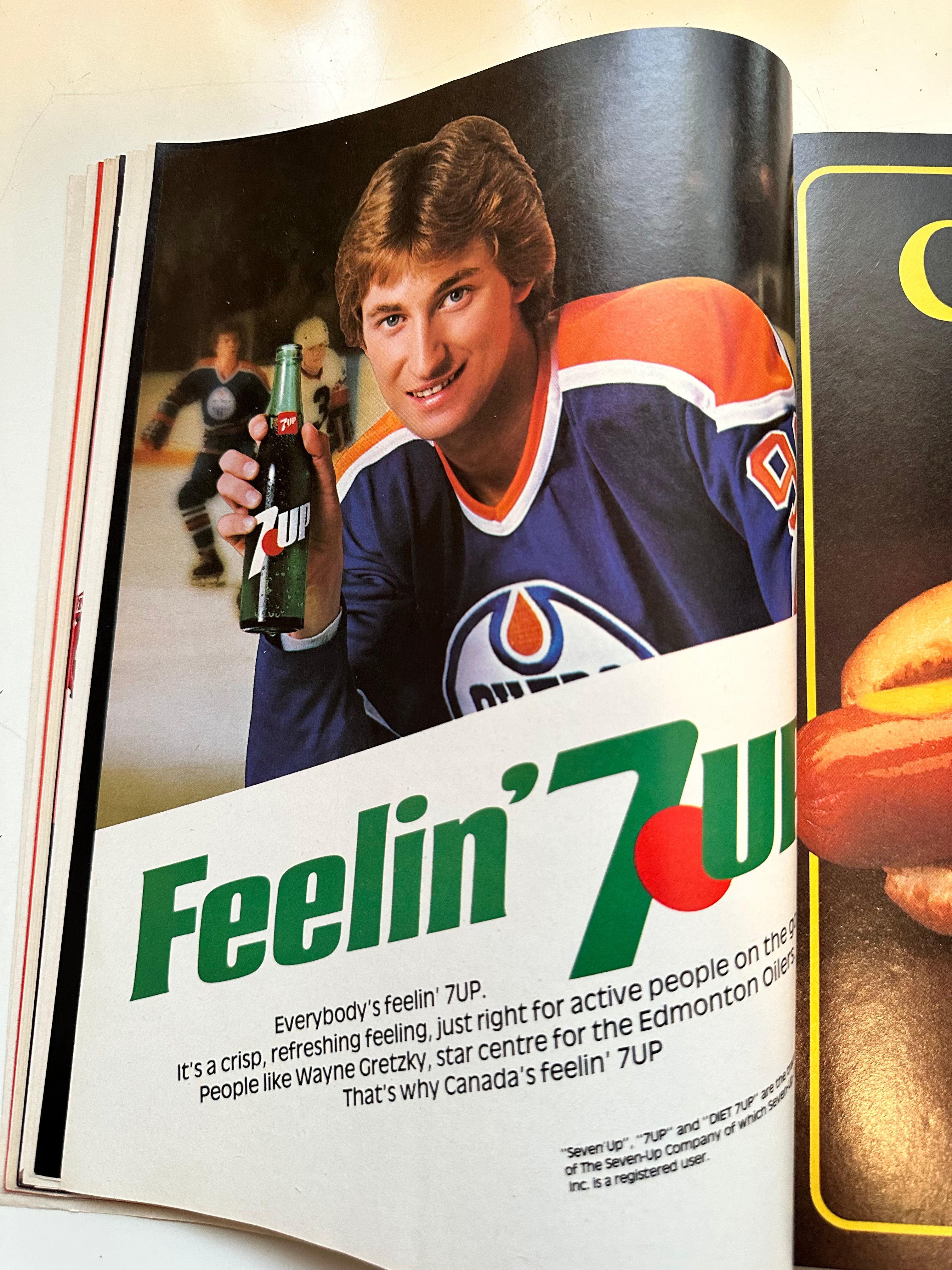 Wayne Gretzky Junior hockey OHL magazine 1982