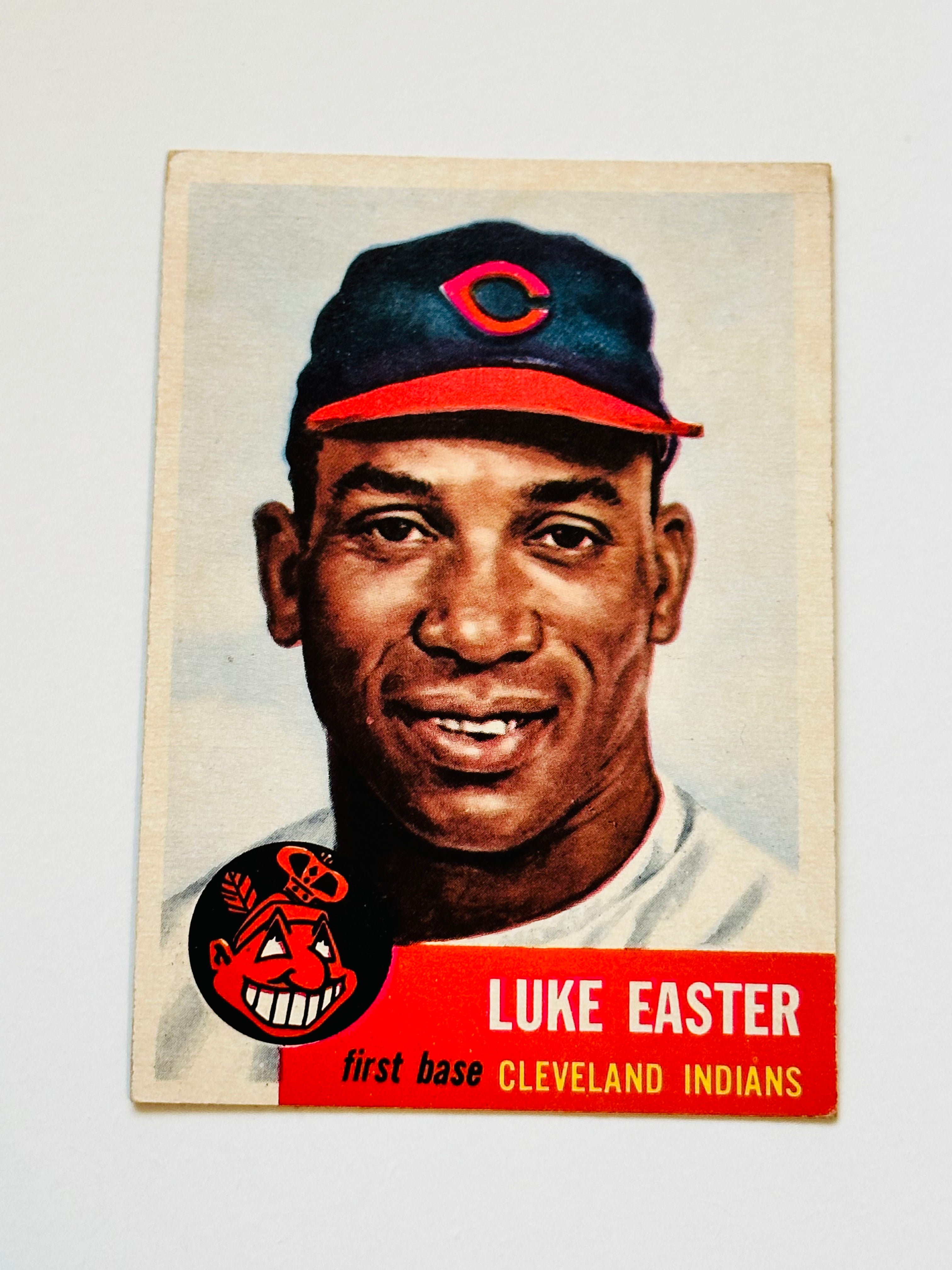 1953 Topps Luke Easter ex condition baseball card