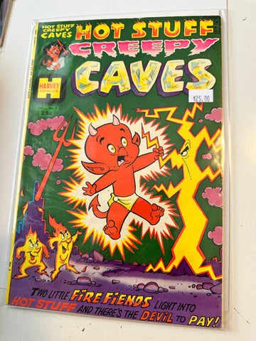 Hot Stuff Creepy caves #2 comics vg 1975