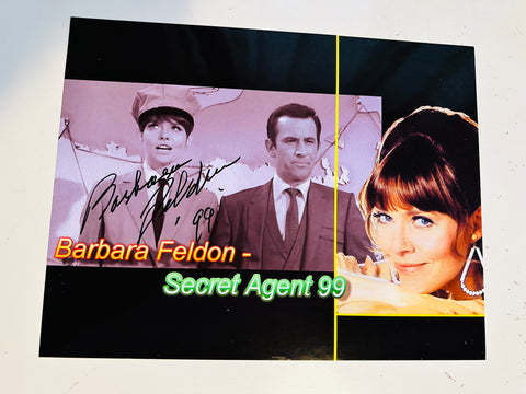 Get Smart TV show rare Barbara Feldon signed 8x10 photo with COA