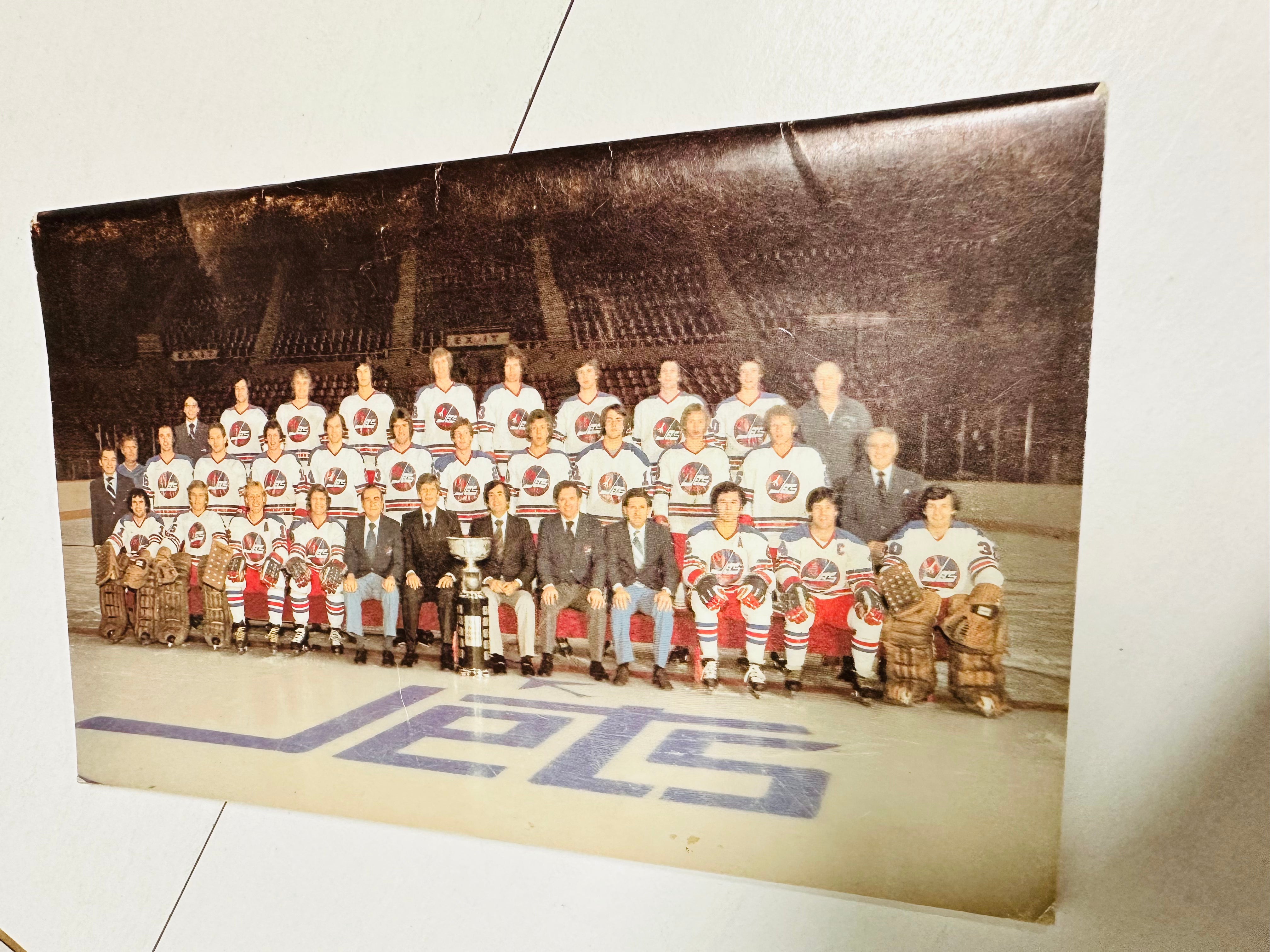 Winnipeg Jets WHA hockey media guide 1978-79