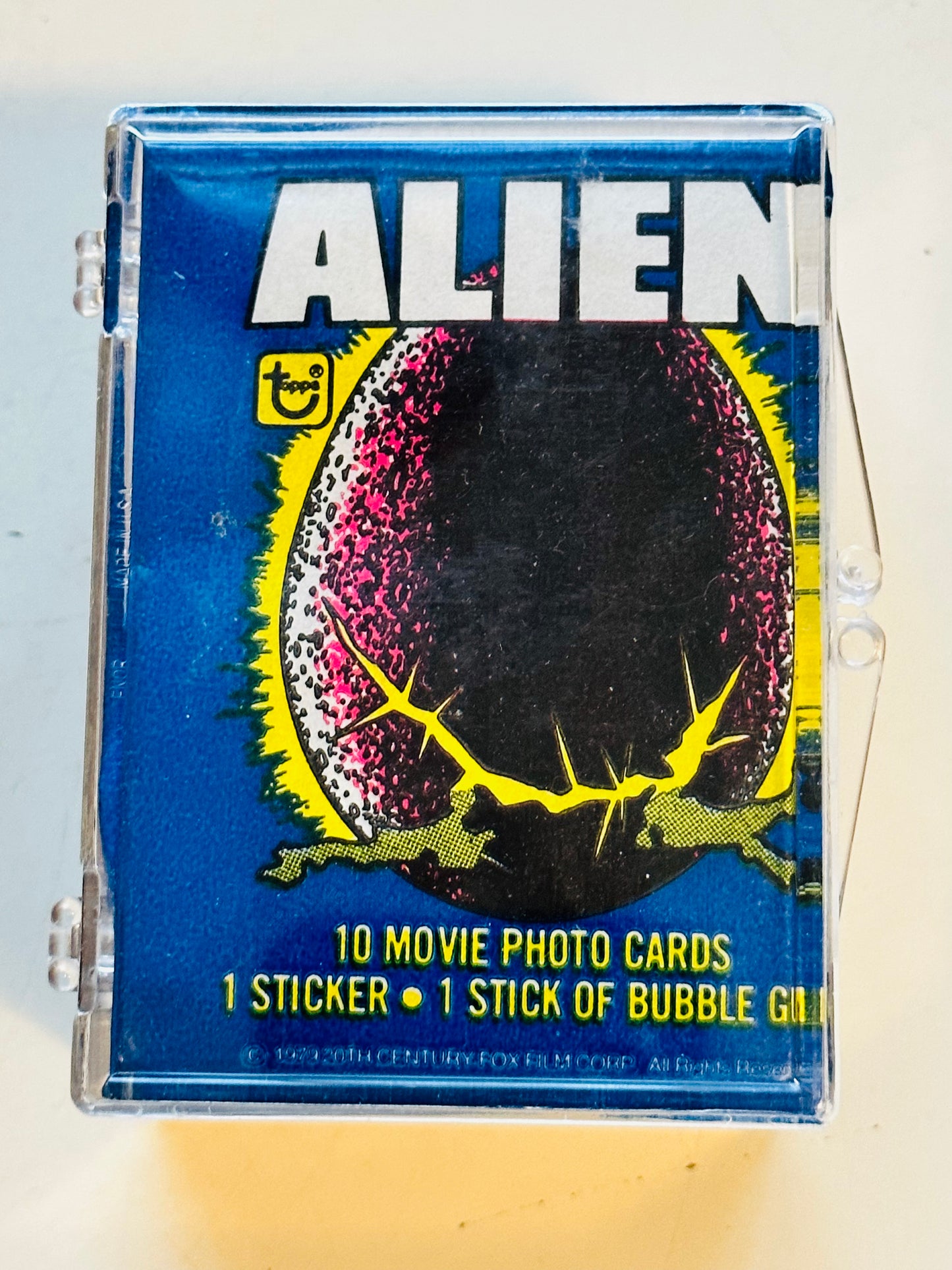 1979 Topps Alien first movie cards and stickers set