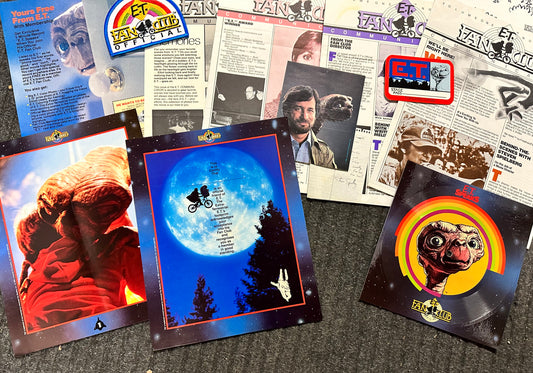 E.T. Fan club movie kit 1982-83