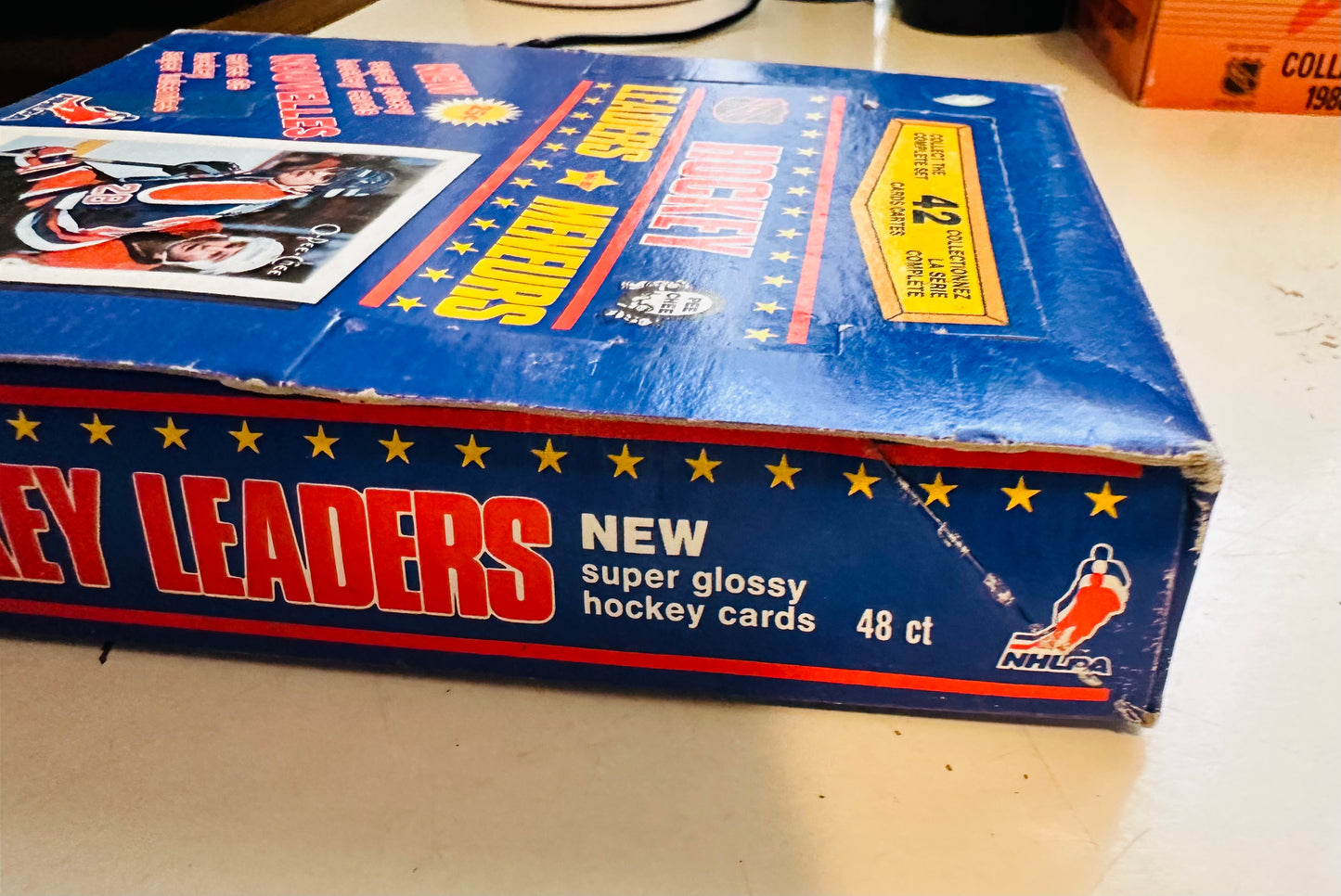 Hockey Leaders Opc cards 48 packs box 1987