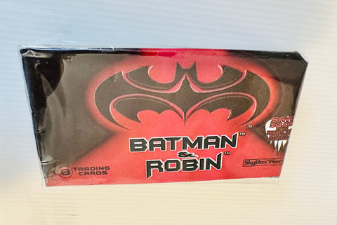 Batman and Robin Movie vintage widescreen cards set 1997