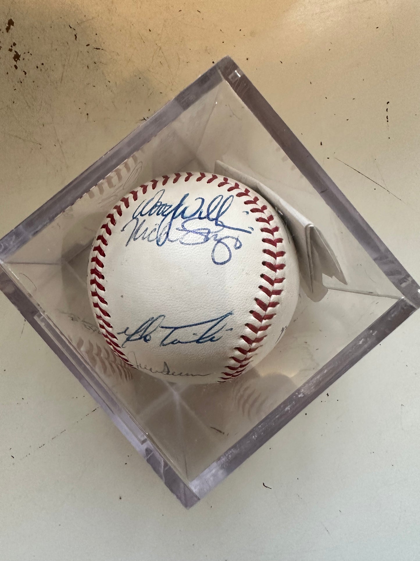 1980s Blue Jays multi autograph baseball with COA