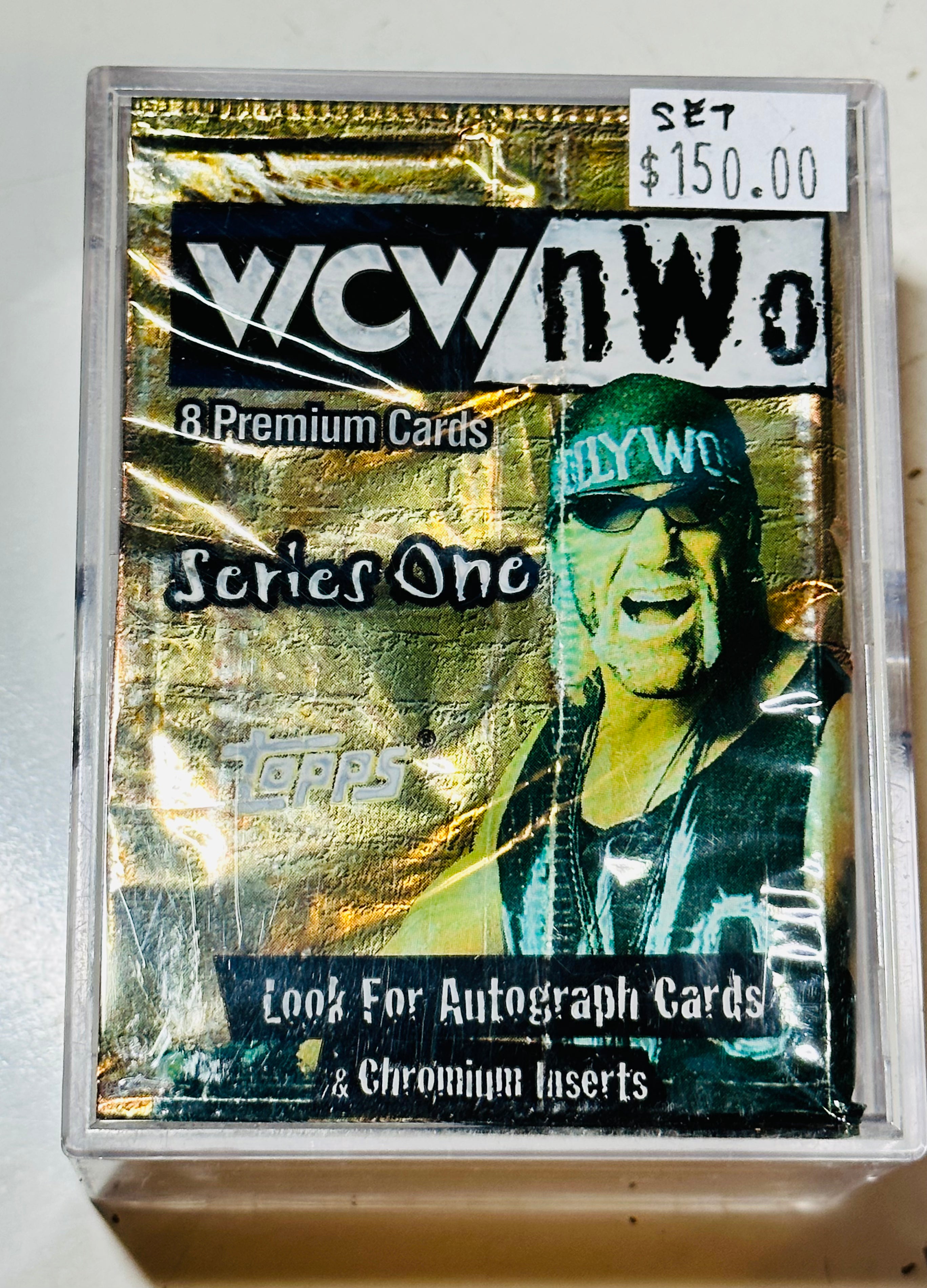 WCW wrestling series 1 rare cards set
