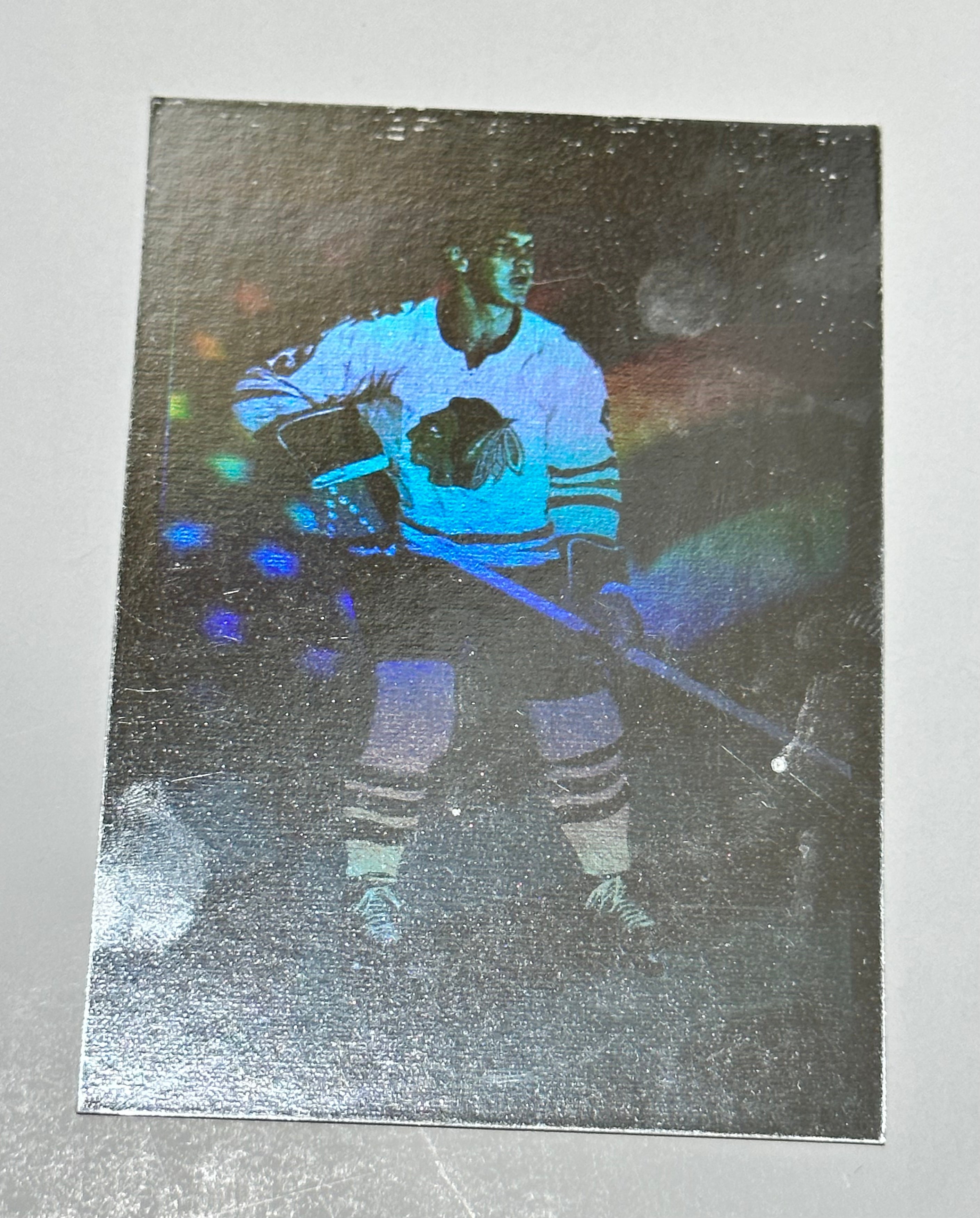 Bobby Hull hologram numbered hockey card