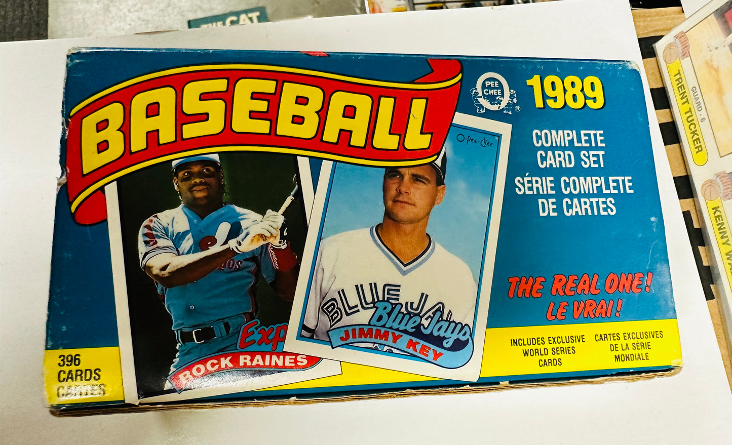 1989 Opc Canadian version rare baseball factory cards set 1989