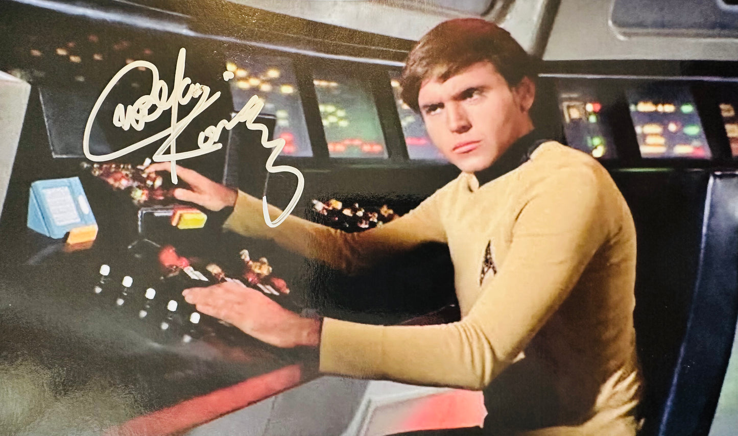 Star Trek original series Chekov Walter Koenig rare signed autograph with COA and bonus card