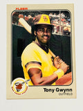 Tony Gwynn Fleer high grade condition baseball card 1983