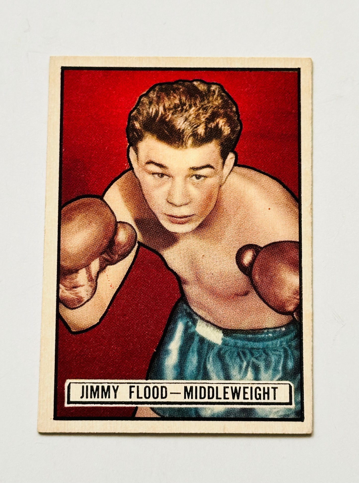 1951 Ringside Boxing Jimmy Flood card