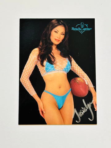 Bench warmers Josie autograph card with COA