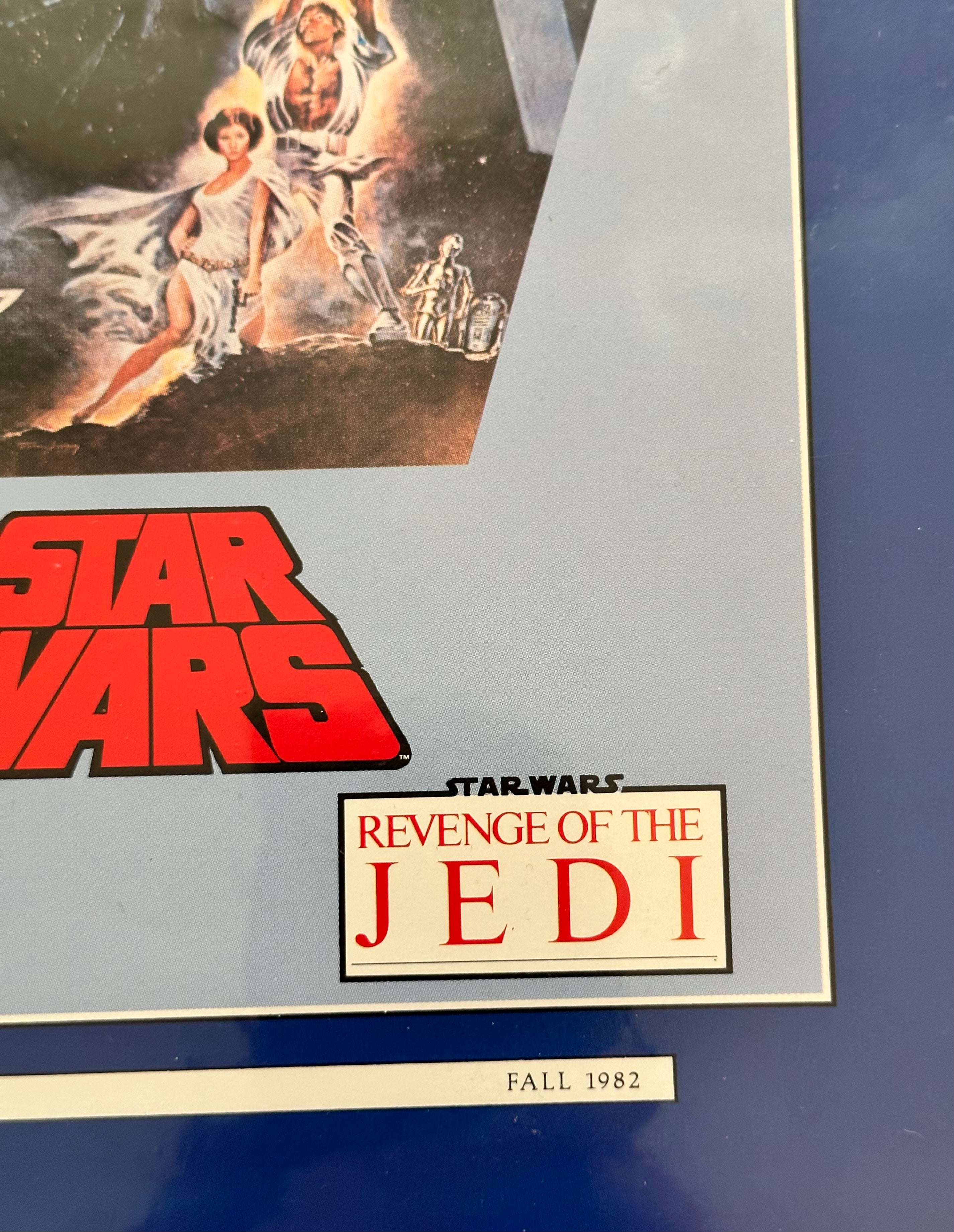 Revenge of the Jedi rare Star wars movie Tribute magazine 1982