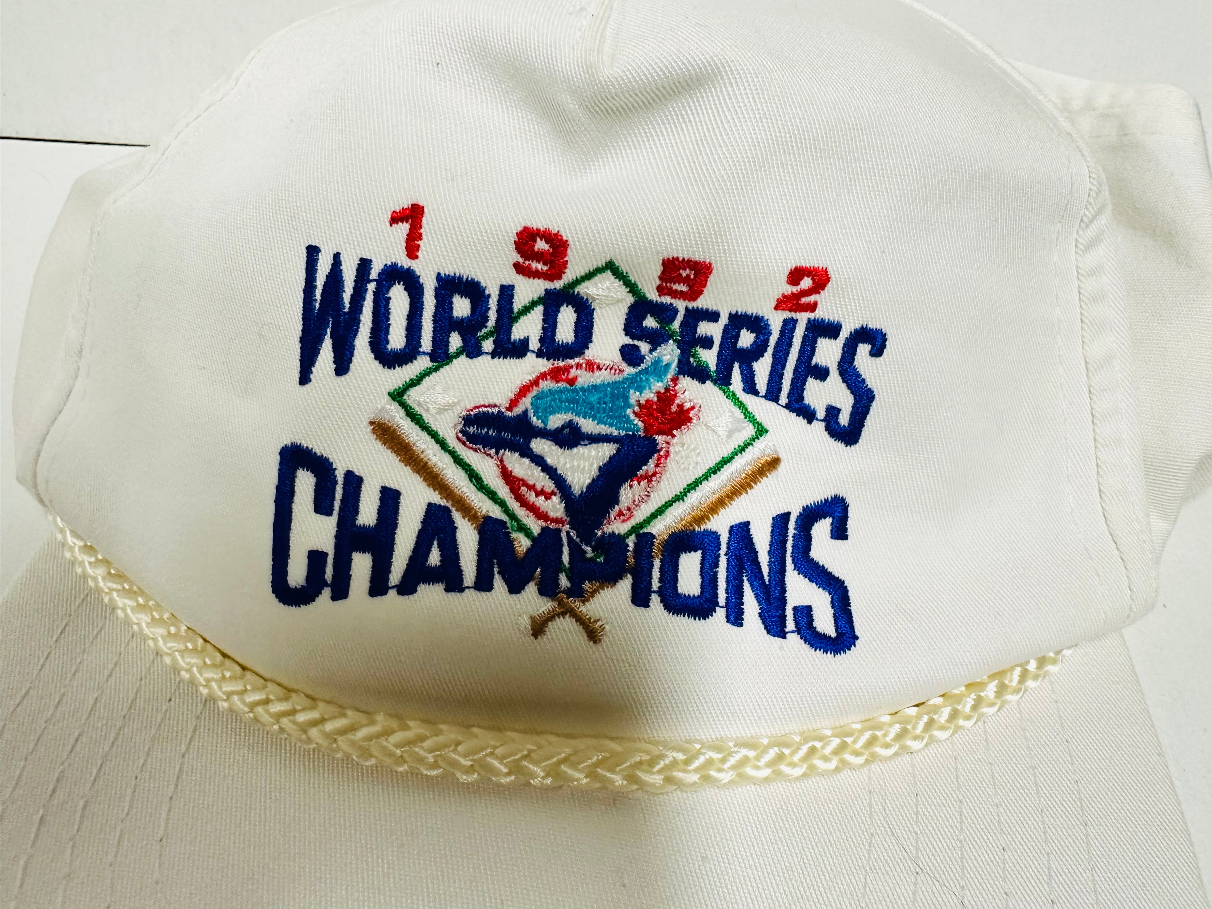 Toronto Blue jays rare World Series baseball hat 1992