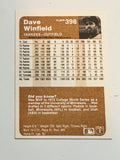 Dave Winfield rare signed in person card with COA