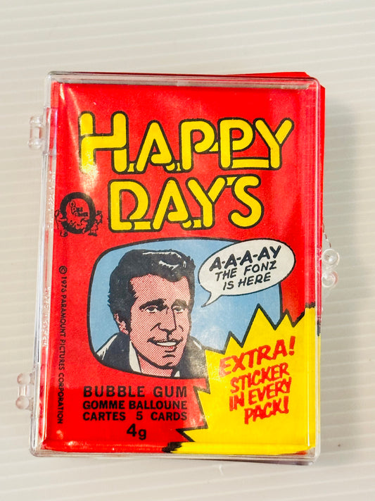 Happy Days Series 2 Opc Canadian rarer version cards set 1976