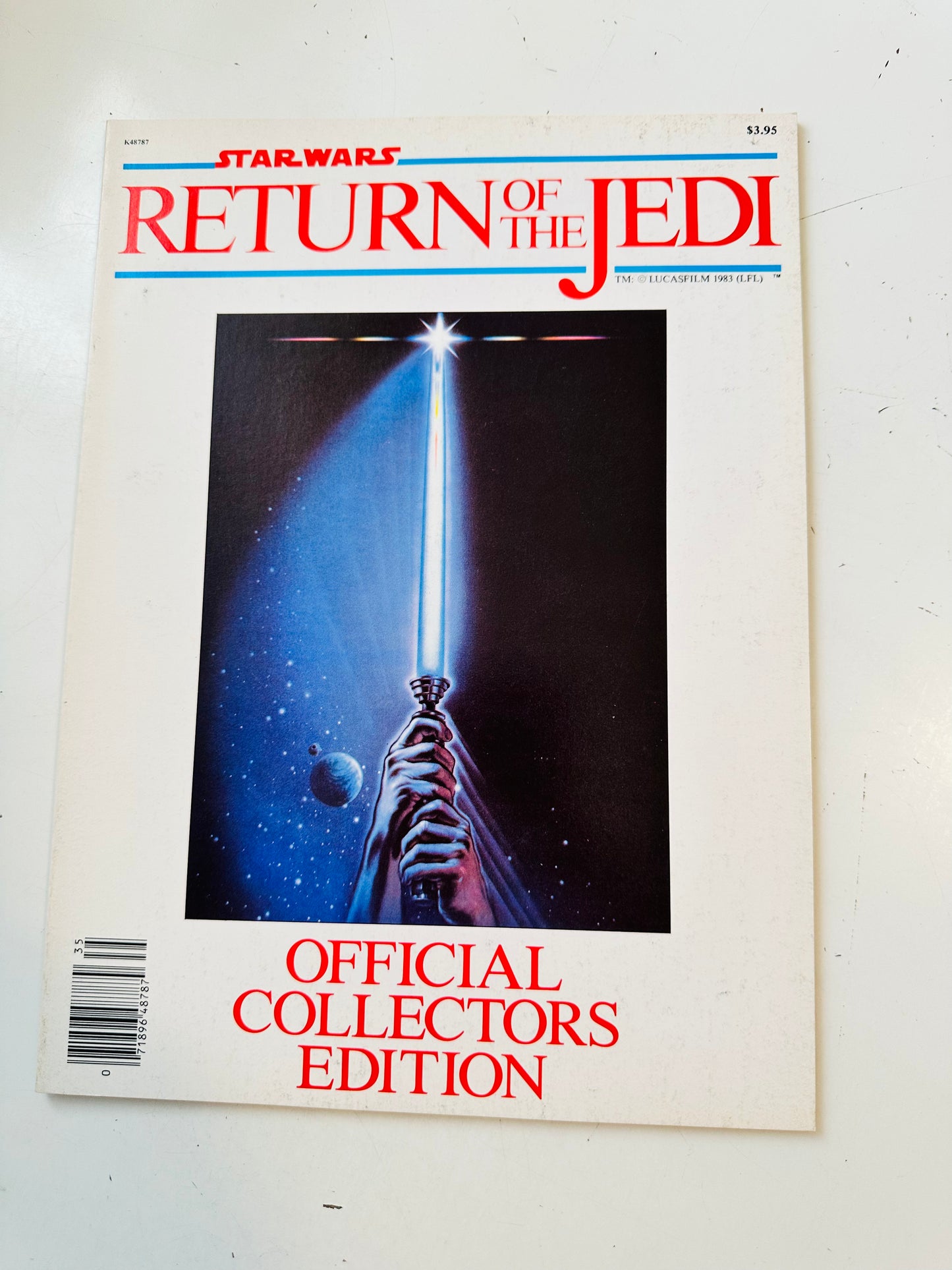 Star Wars Return of the Jedi collectors edition soft cover book 1983