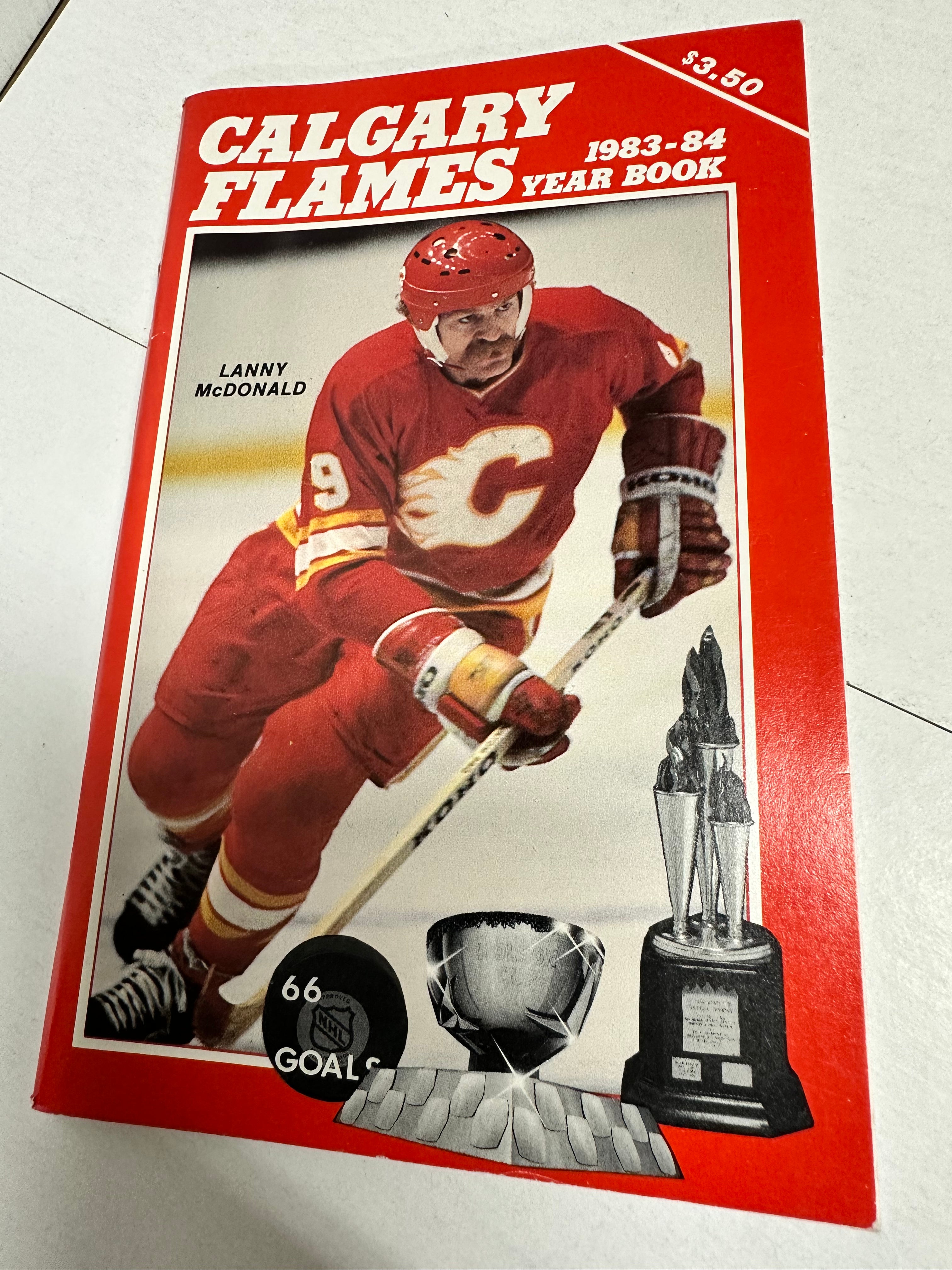 Calgary Flames hockey media guide 1983-84