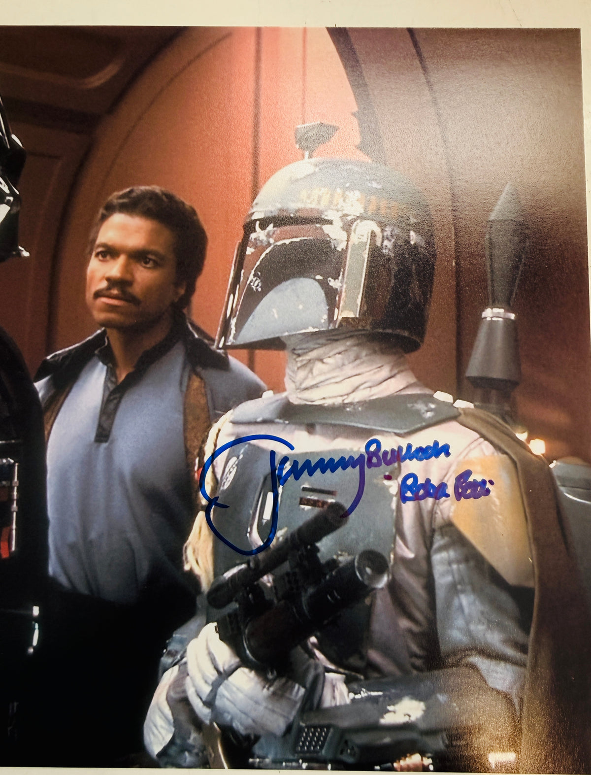 Star Wars Boba Fett Jeremy Bulloch rare autographed 8x10 photo certified