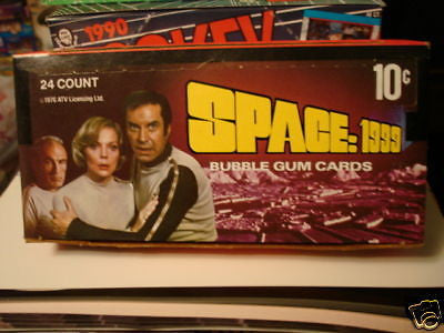 Space 1999 TV series cards rare full box 1976