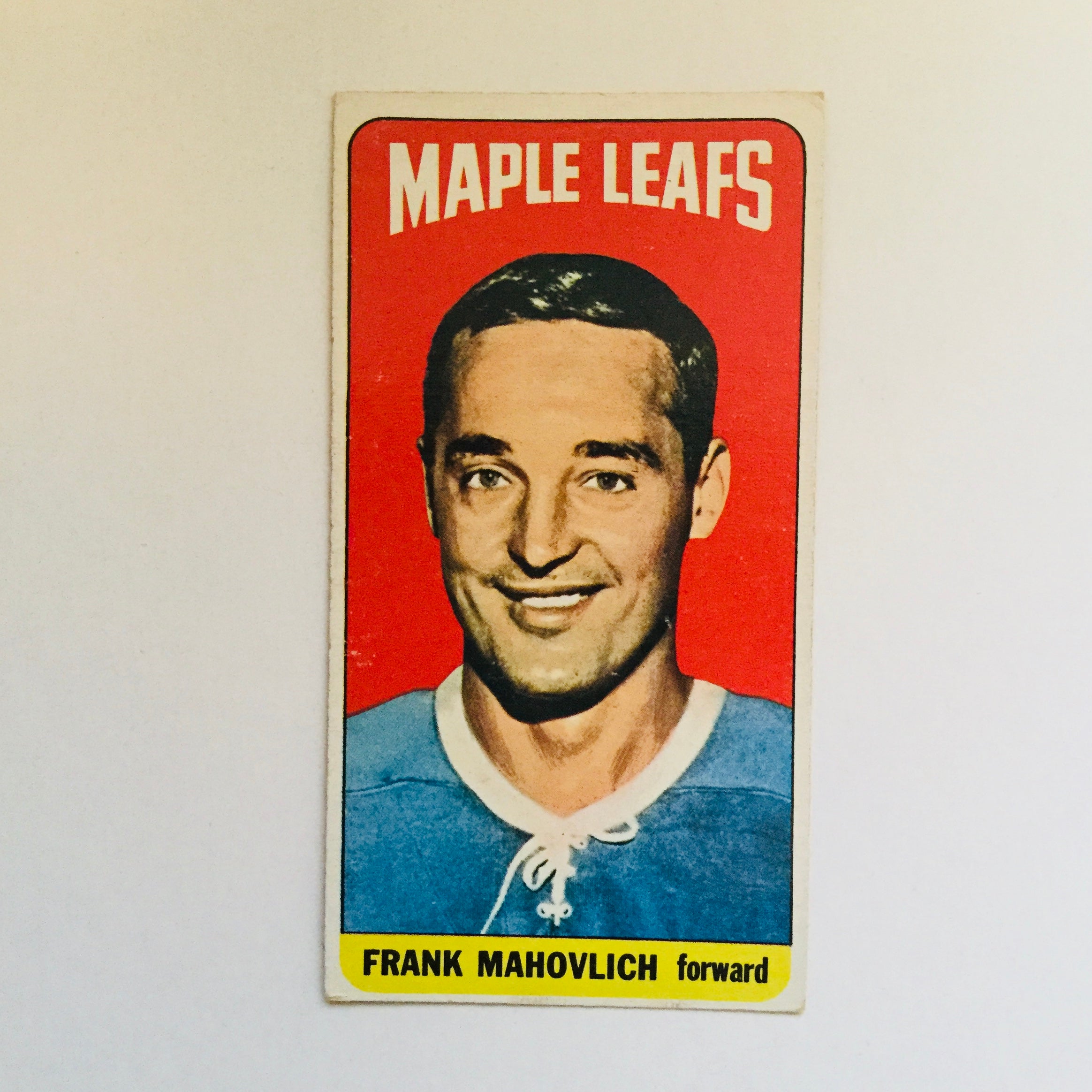 Frank Mahovlich Topps tallboy Hockey Card 1964-65