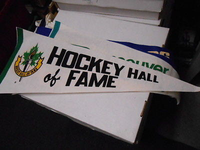 Hockey Hall of Fame rare pennant 1970