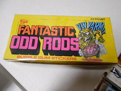 Fastastic Odd Rods empty display box 1960s