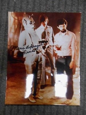 Star Wars Maria D'Aragon ( Greedo) signed in person 8x10 photo w/ COA