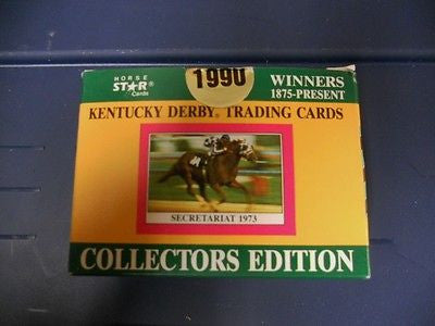 Kentucky Derby Horse Racing cards Factory sealed set 1990