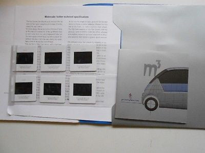 Ferrari Pininfarina car rare limited issued press kit with photo slides