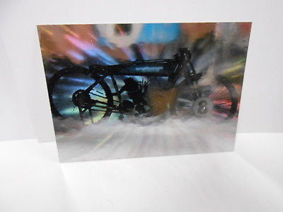 Indian motorcycle Gold stamped Hologram promo 1990