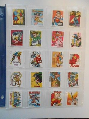 DC Comics Crackerjacks cards set 1979