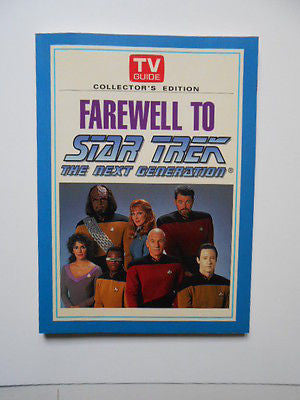 Star Trek Next Generation TV series Farewell book