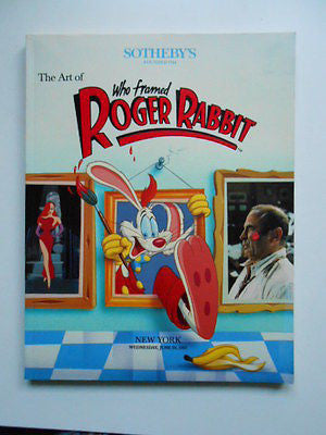 Who Framed Roger Rabbit limited Sothebys auction catalogue 1980s