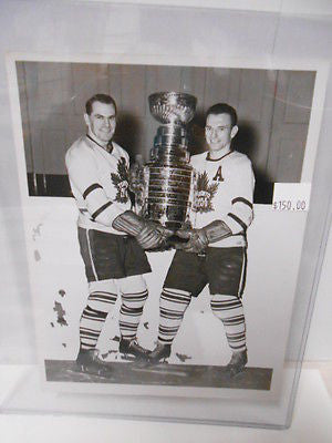 Toronto Maple Leafs Turofsky 8x10 hockey #007 photo 1940s