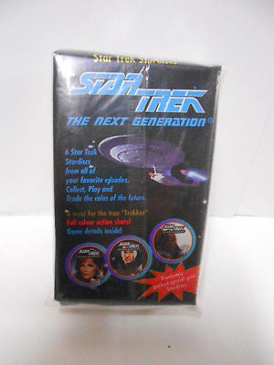 Star Trek Next Generation Pogs cards set w/ wrapper 1994