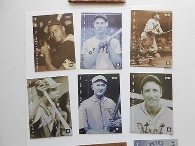 Baseball Legends Upperdeck 9 cards set 1990s