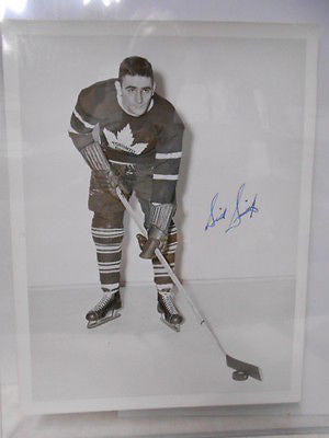 Toronto Maple Leafs Sid Smith signed Turofsky 7x9 photo w/ COA 1940s